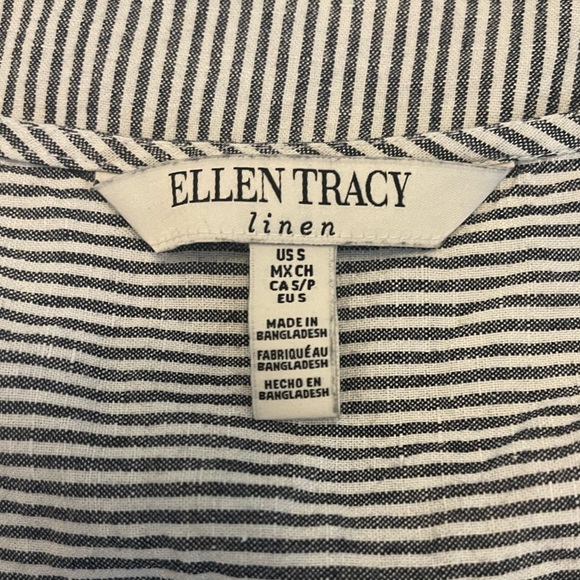 Ellen Tracy Linen Tank - Picture 2 of 2